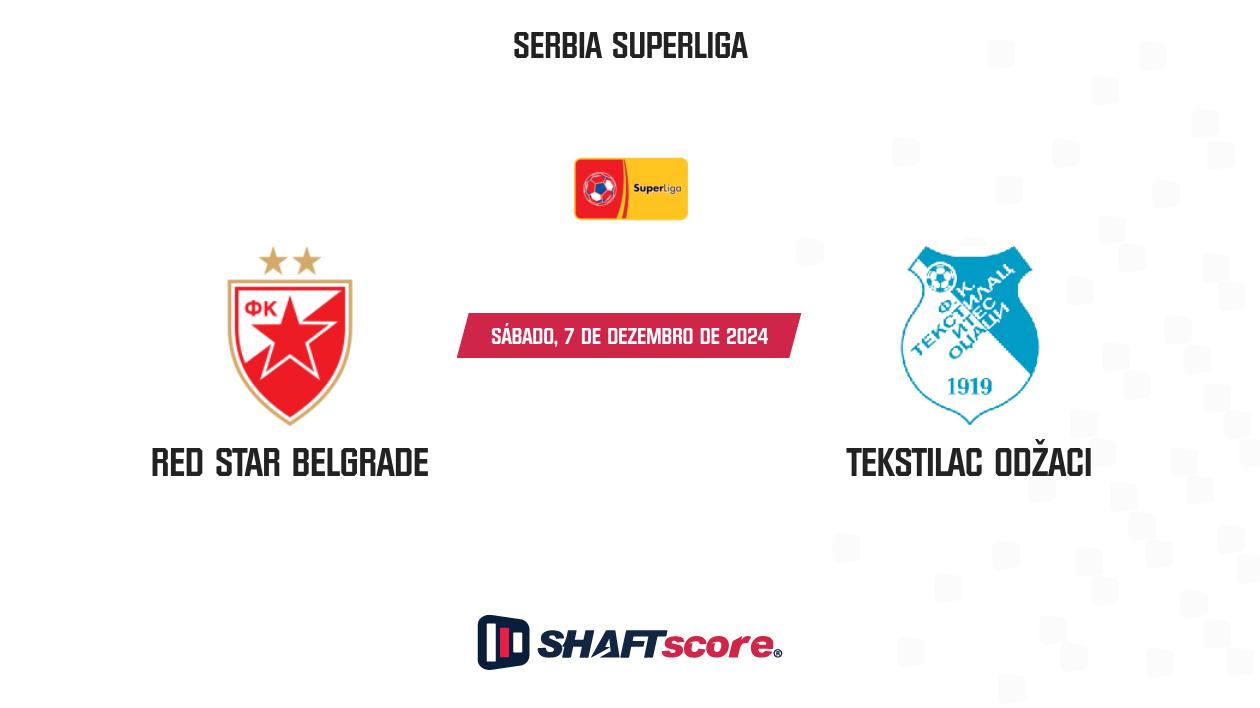 Palpite: Red Star Belgrade vs Tekstilac Odžaci