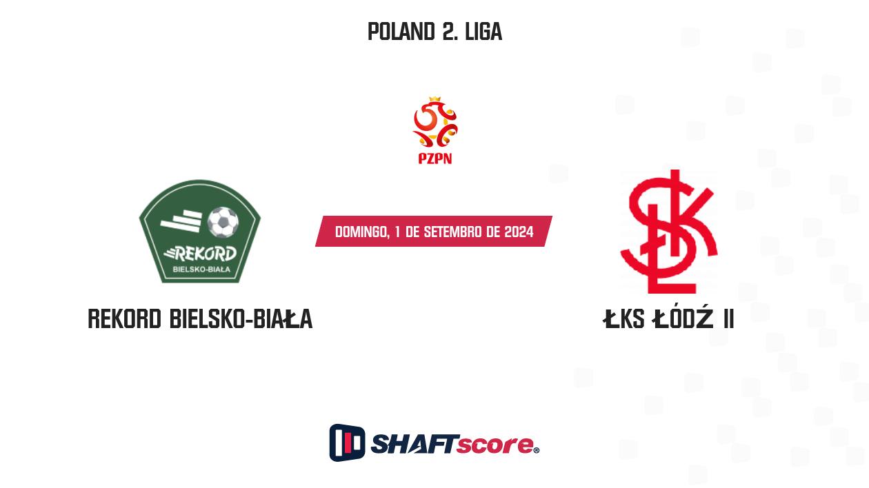 Palpite: Rekord Bielsko-Biała vs ŁKS Łódź II