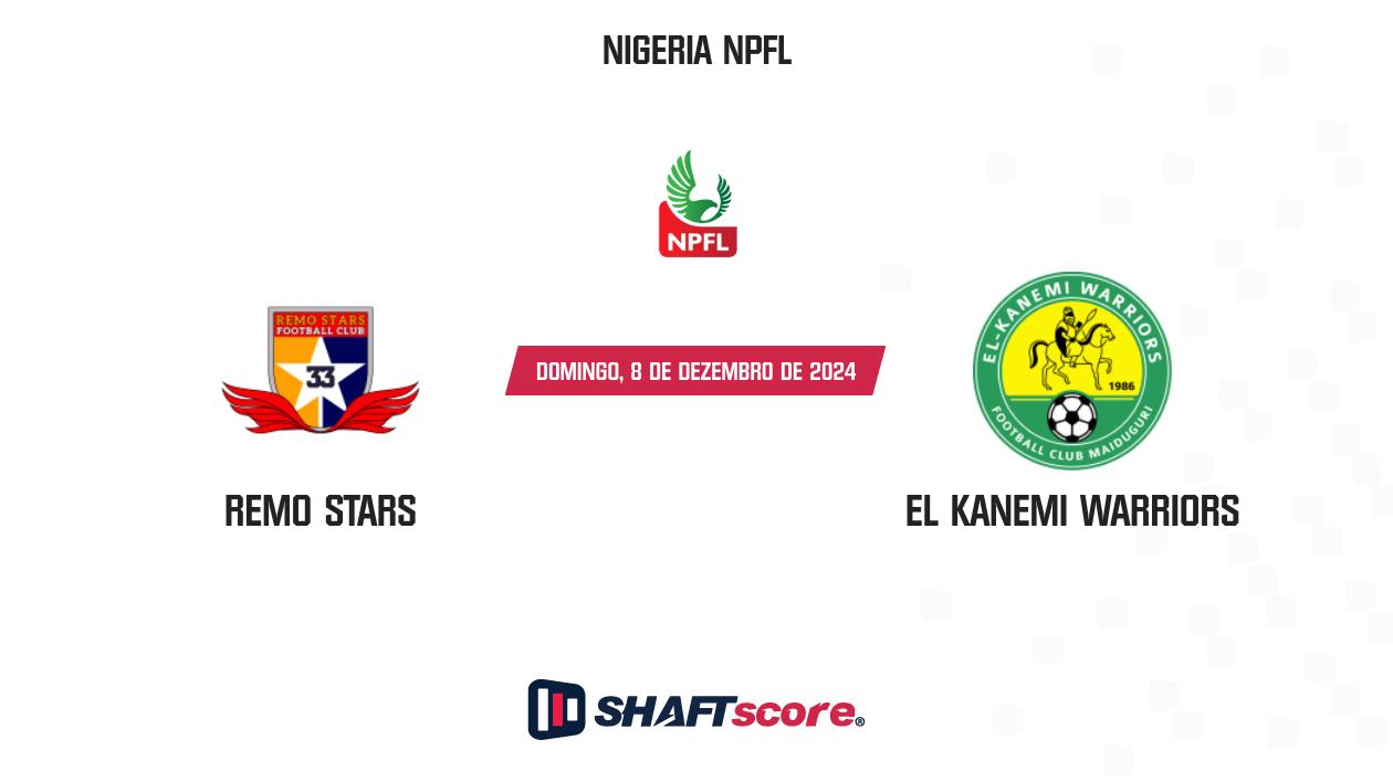 Palpite: Remo Stars vs El Kanemi Warriors