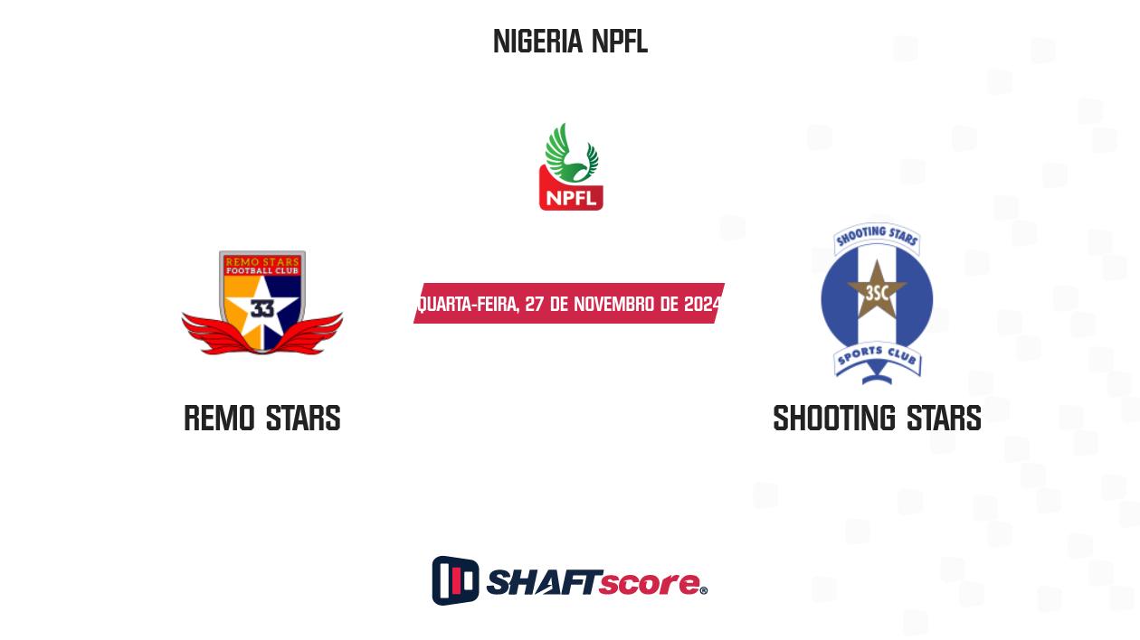 Palpite: Remo Stars vs Shooting Stars