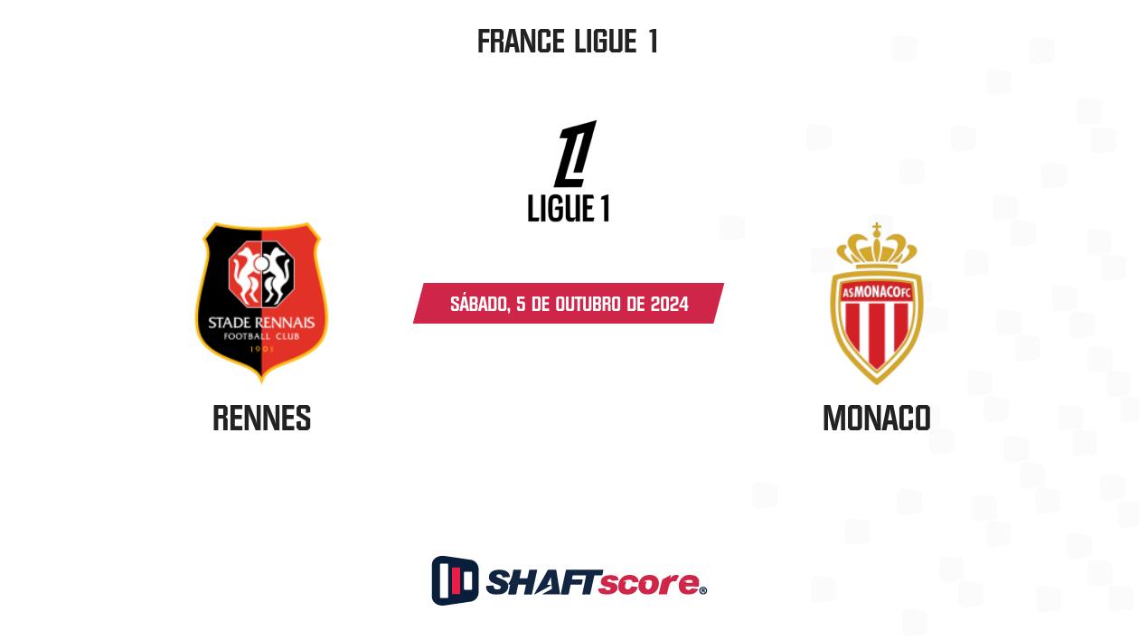 Palpite: Rennes vs Monaco