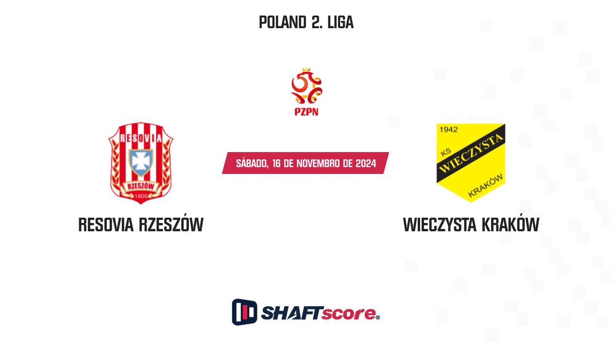 Palpite: Resovia Rzeszów vs Wieczysta Kraków