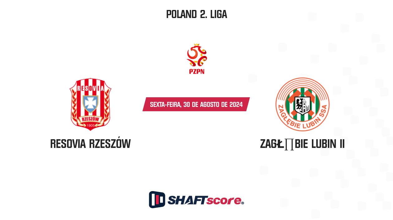 Palpite: Resovia Rzeszów vs Zagłębie Lubin II