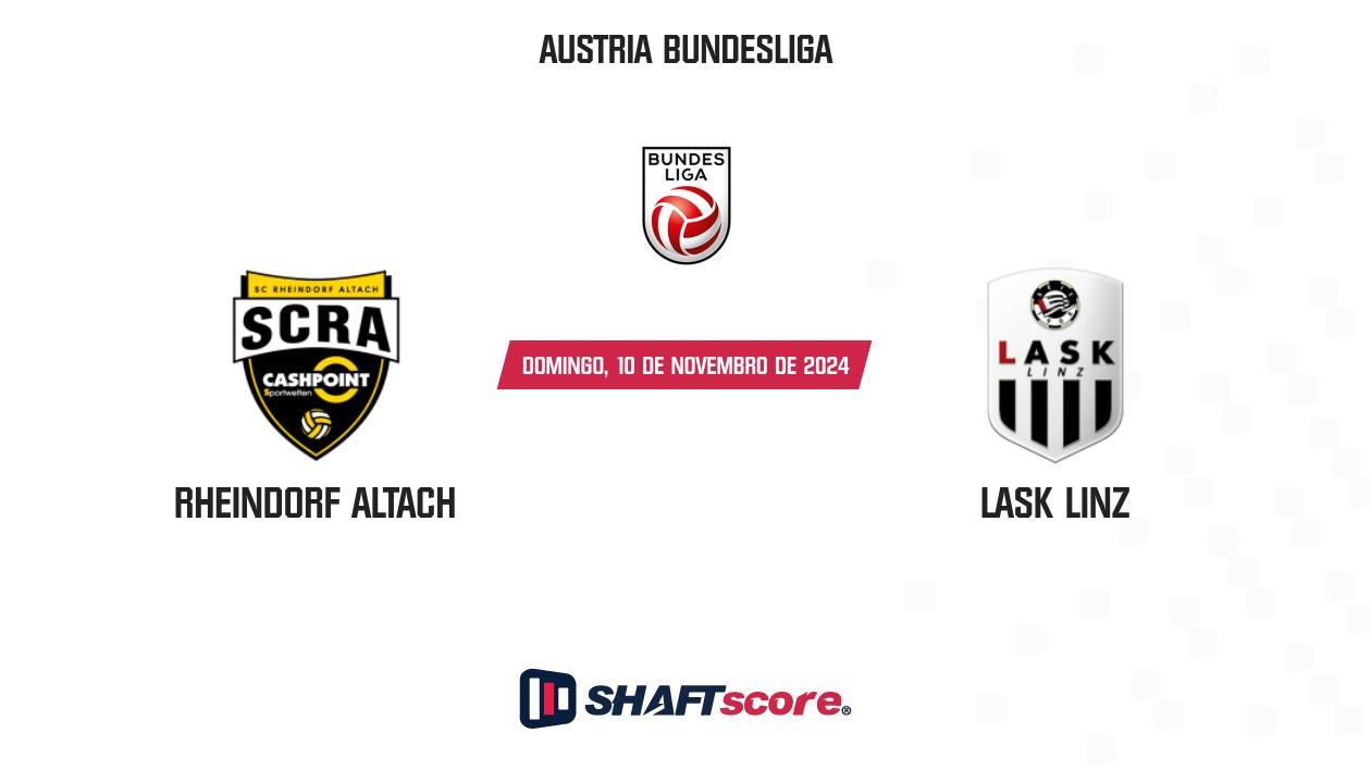 Palpite: Rheindorf Altach vs LASK Linz