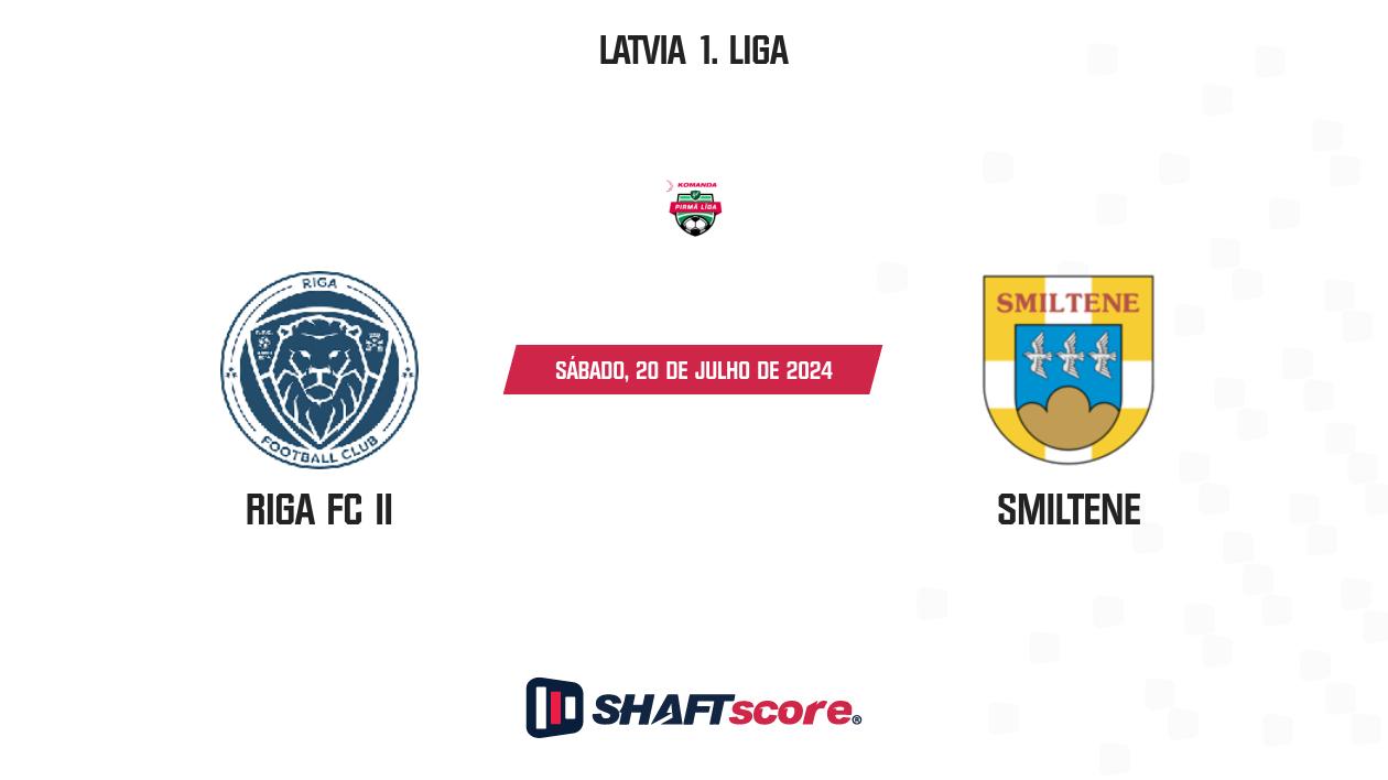 Palpite: Riga FC II vs Smiltene