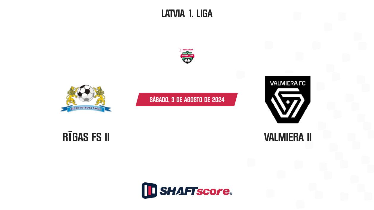 Palpite: Rīgas FS II vs Valmiera II