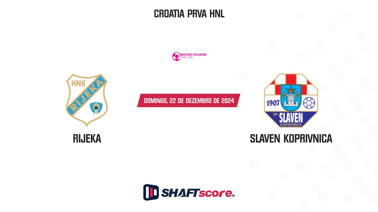 Palpite: Rijeka vs Slaven Koprivnica