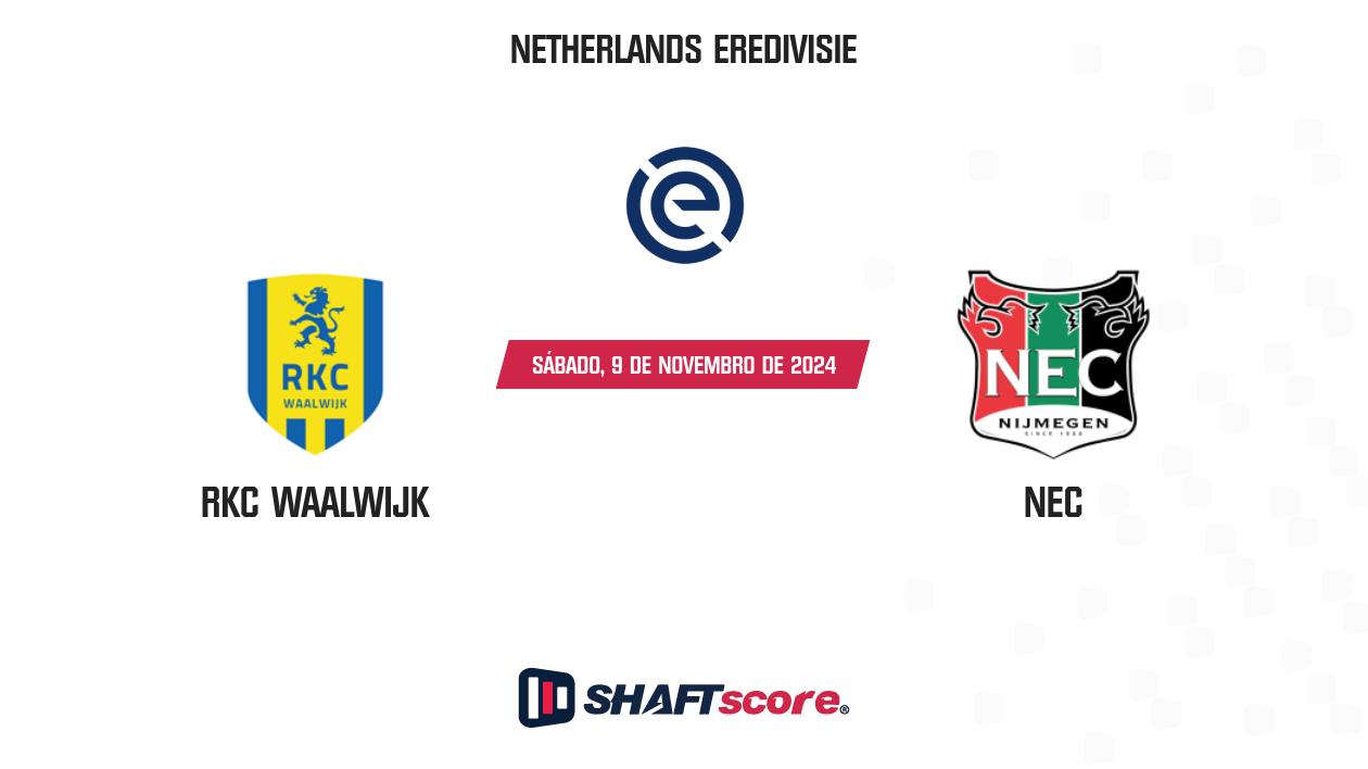 Palpite: RKC Waalwijk vs NEC