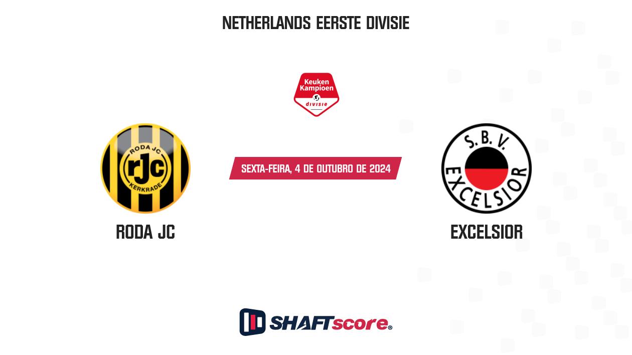 Palpite: Roda JC vs Excelsior