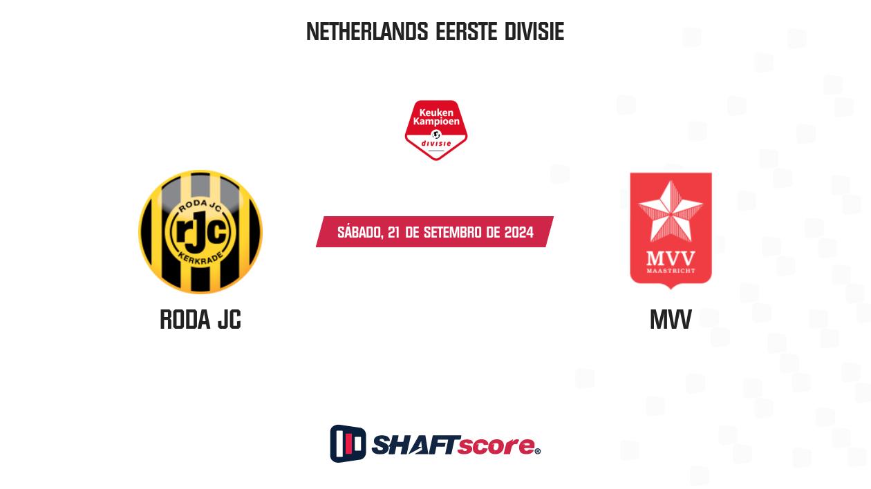 Palpite: Roda JC vs MVV