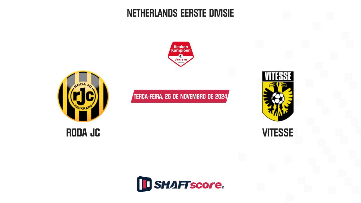 Palpite: Roda JC vs Vitesse