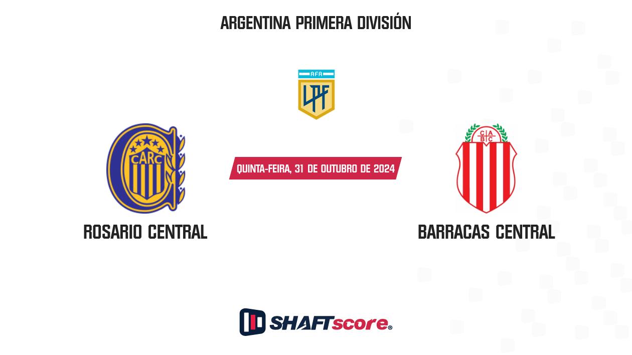 Palpite: Rosario Central vs Barracas Central