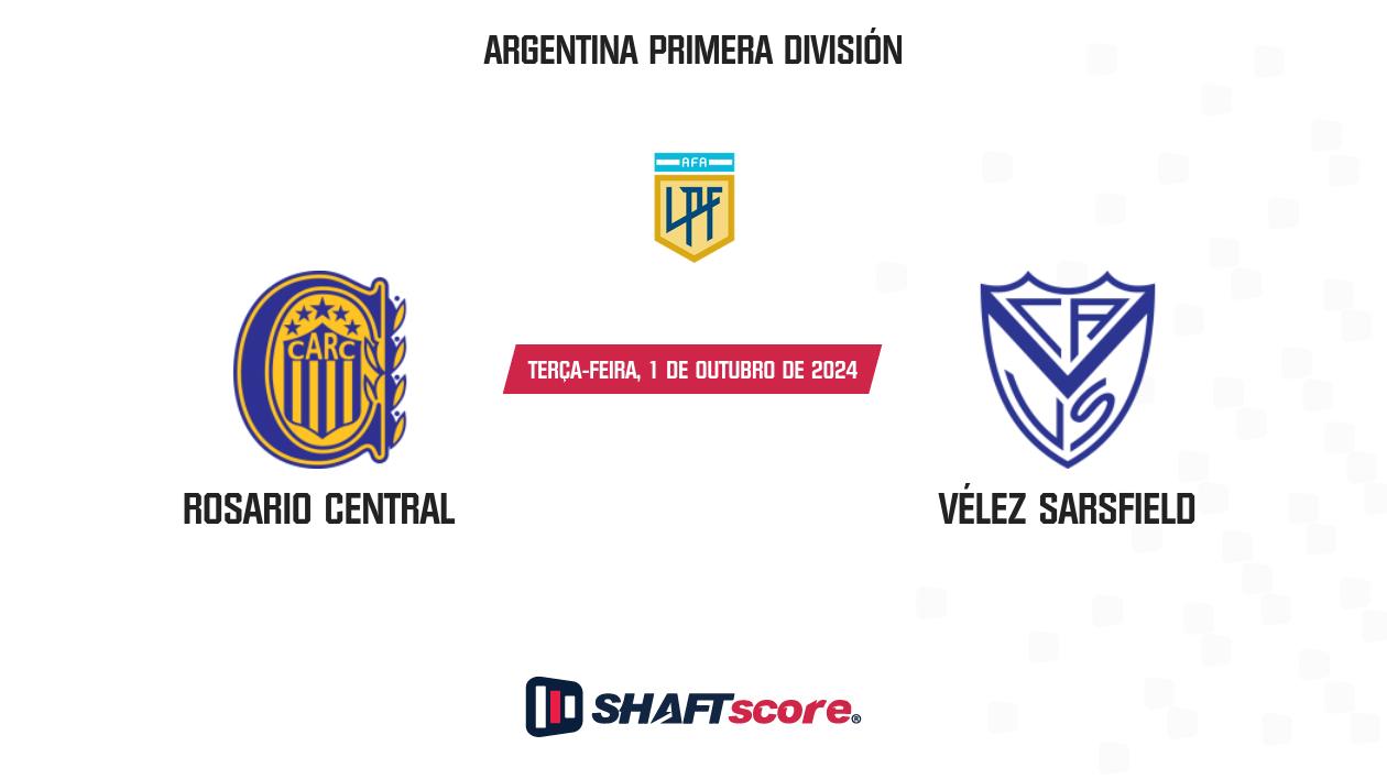 Palpite: Rosario Central vs Vélez Sarsfield