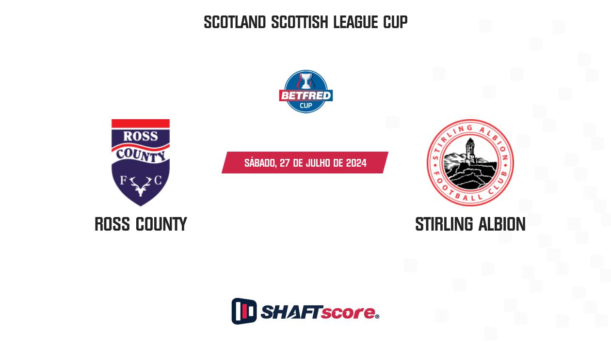 Palpite: Ross County vs Stirling Albion