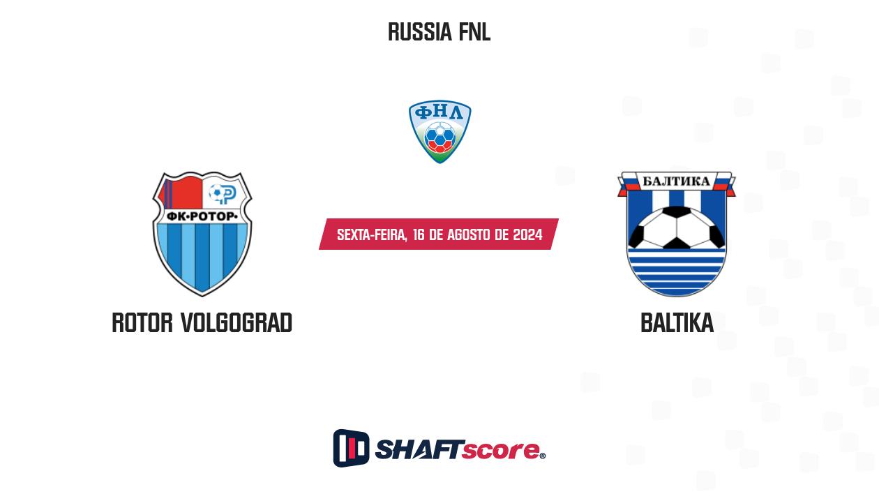 Palpite: Rotor Volgograd vs Baltika