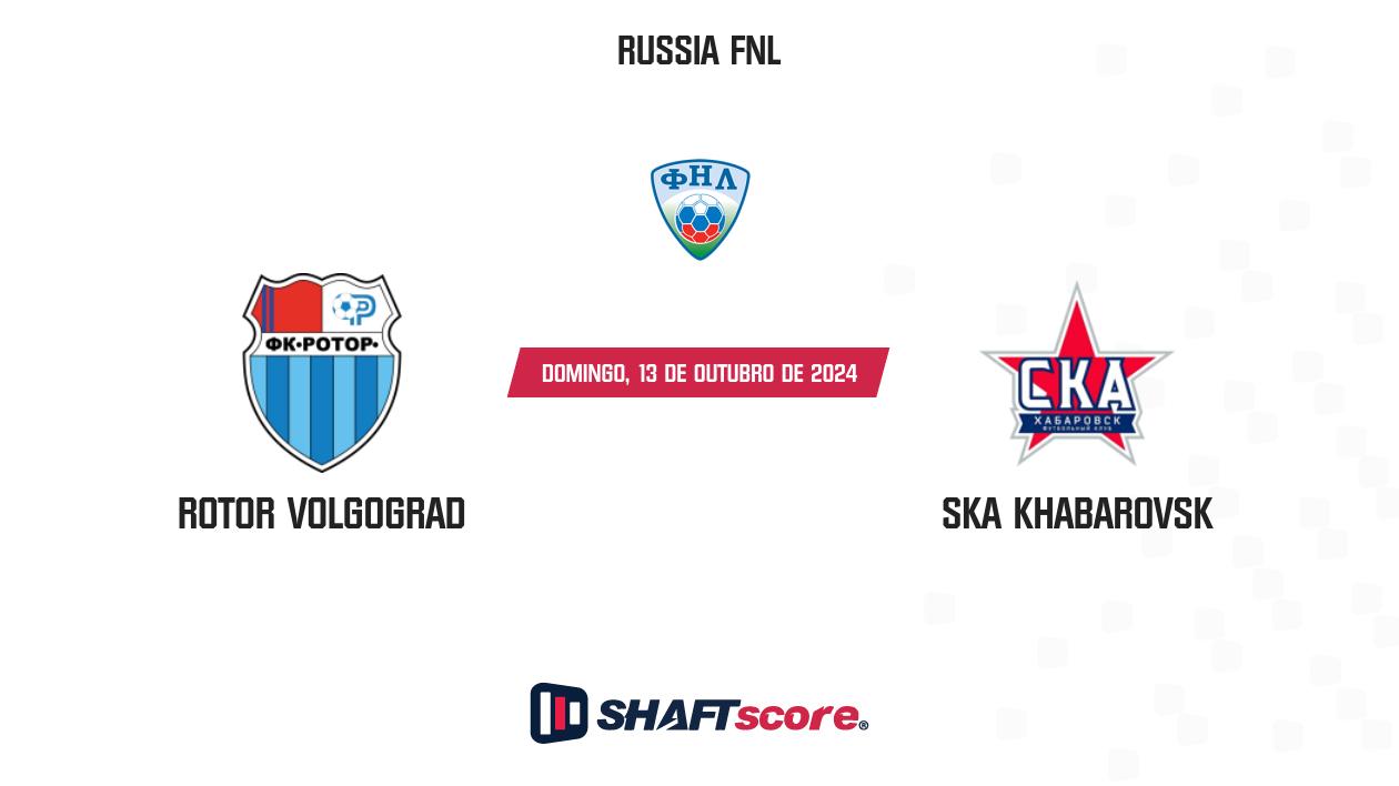 Palpite: Rotor Volgograd vs SKA Khabarovsk