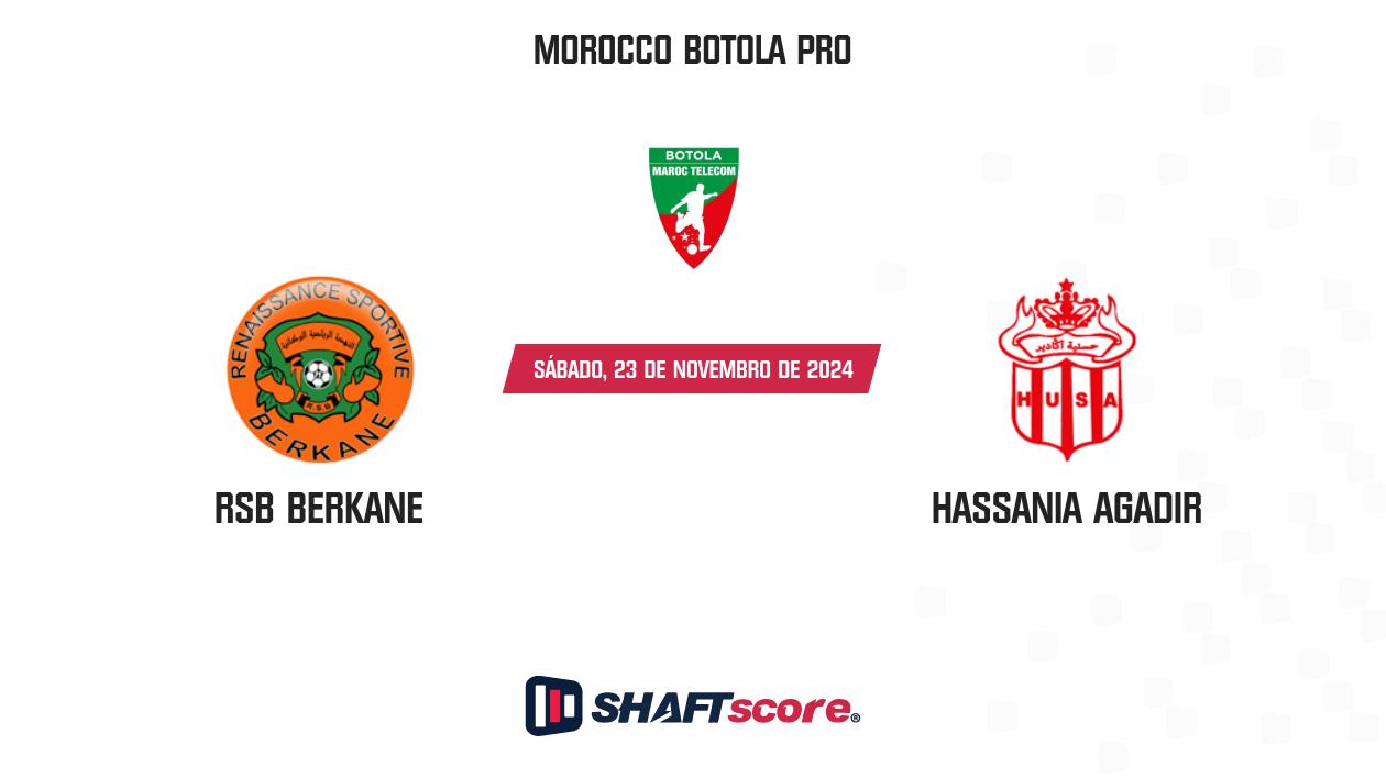 Palpite: RSB Berkane vs Hassania Agadir