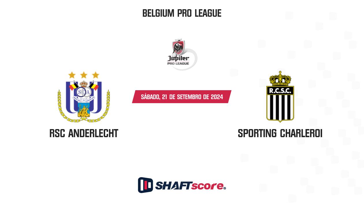 Palpite: RSC Anderlecht vs Sporting Charleroi