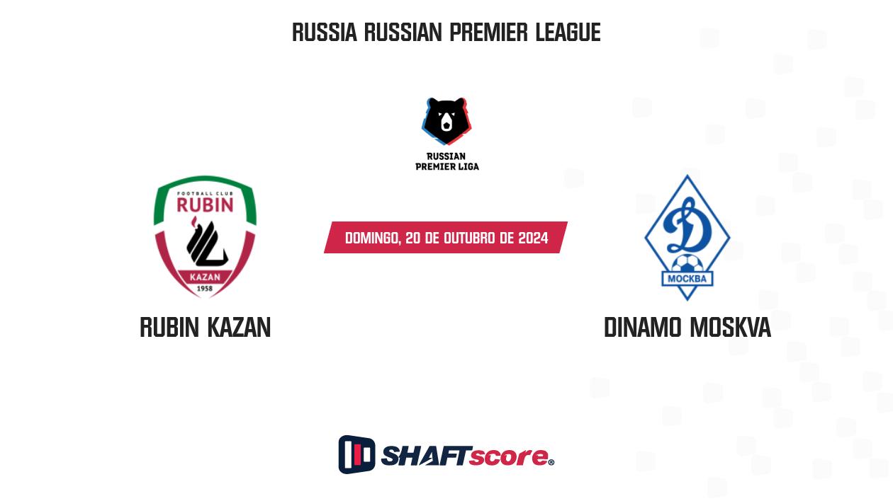 Palpite: Rubin Kazan vs Dinamo Moskva