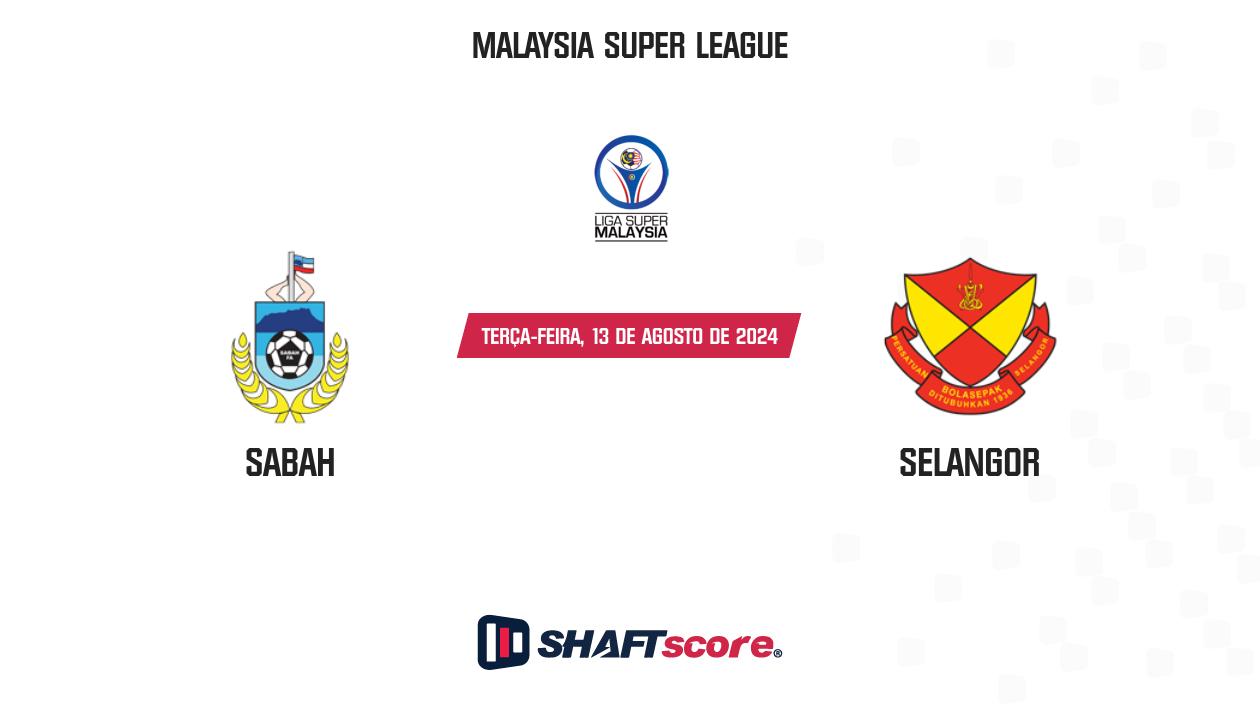 Palpite: Sabah vs Selangor