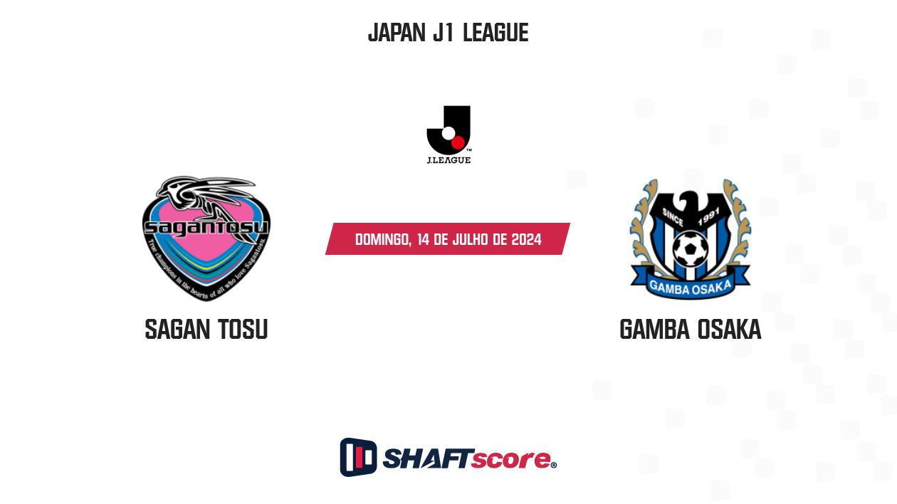 Palpite: Sagan Tosu vs Gamba Osaka