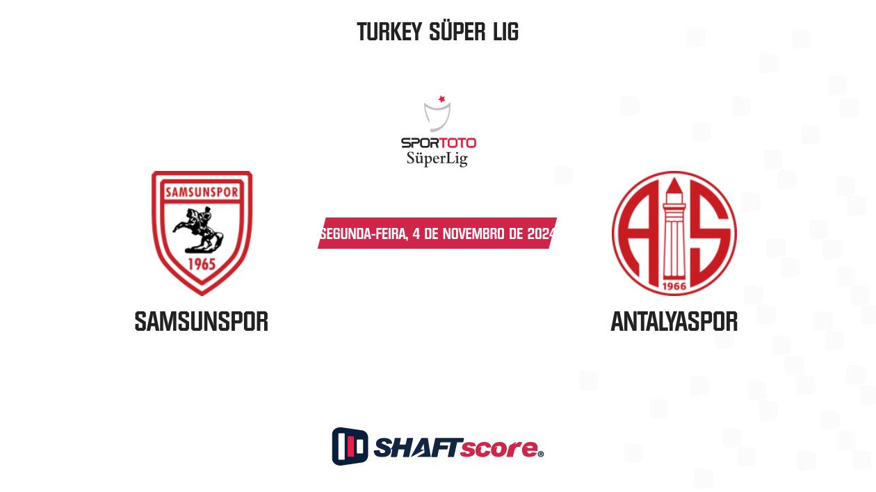 Palpite: Samsunspor vs Antalyaspor