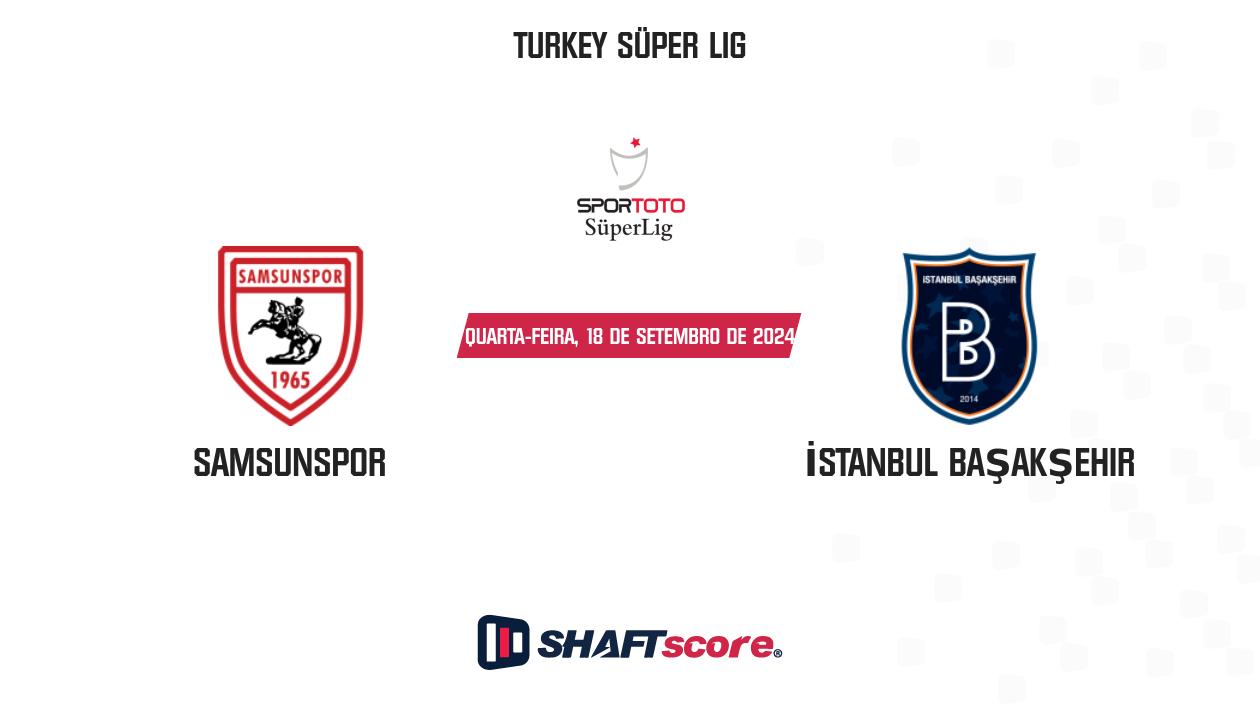 Palpite: Samsunspor vs İstanbul Başakşehir