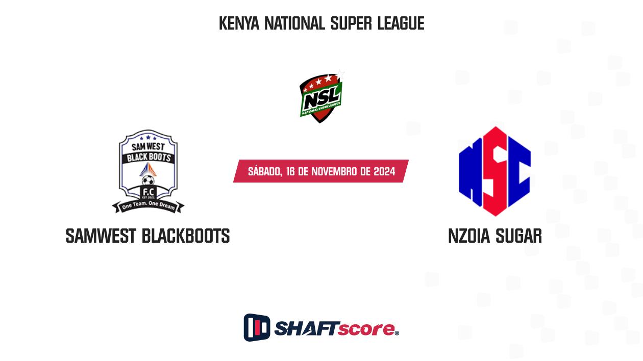 Palpite: SamWest Blackboots vs Nzoia Sugar