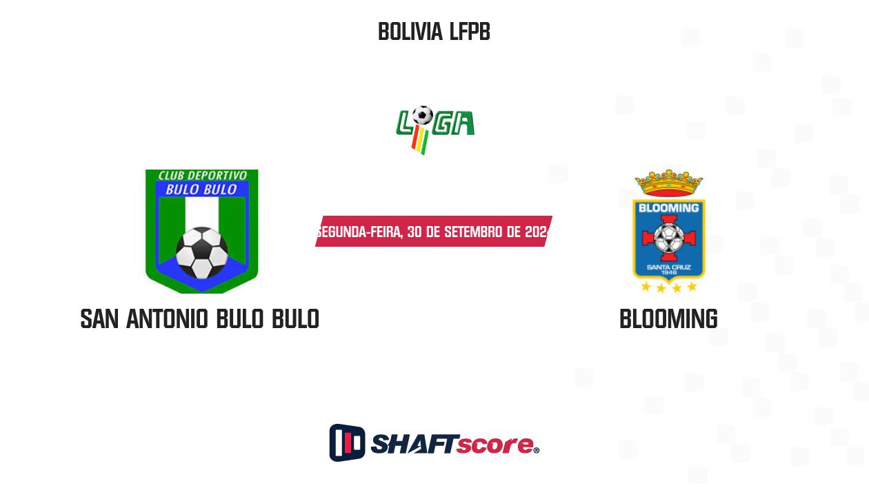 Palpite: San Antonio Bulo Bulo vs Blooming