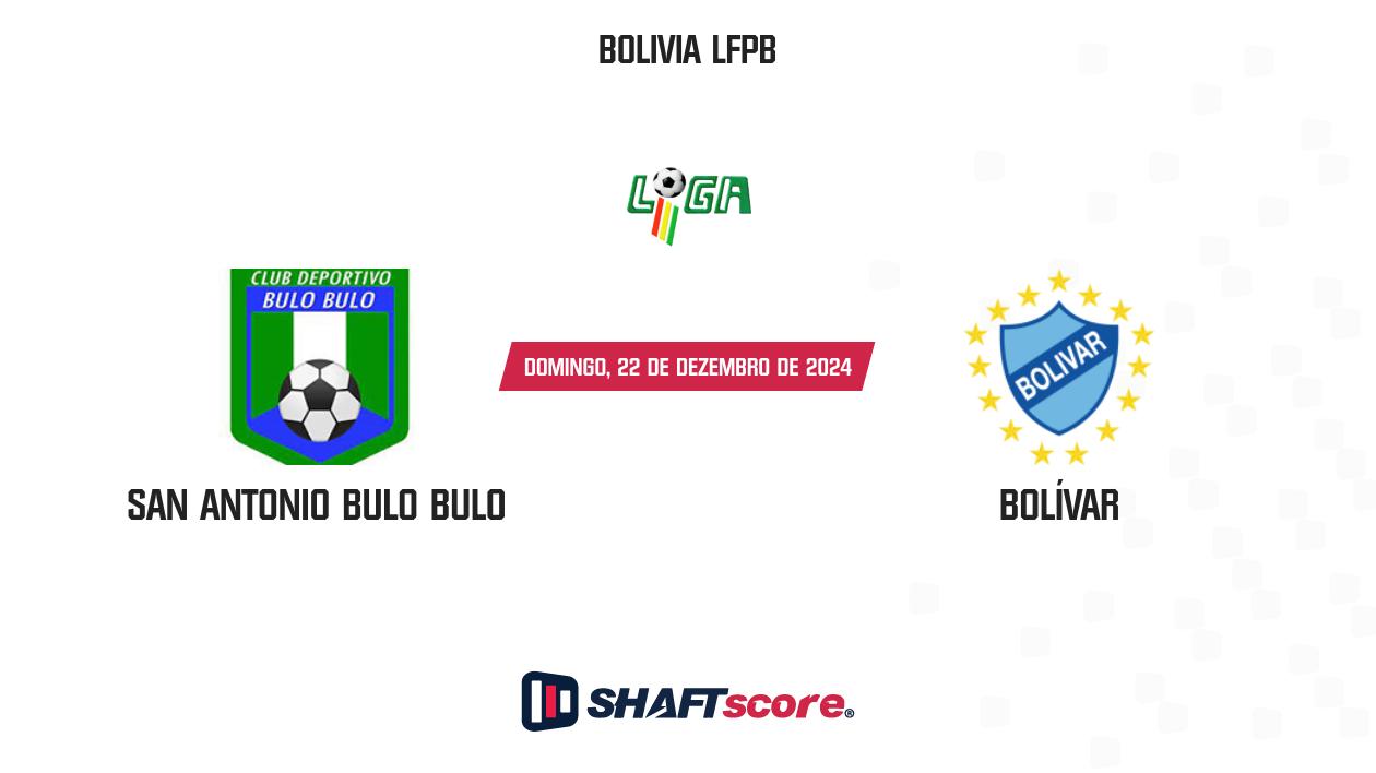 Palpite: San Antonio Bulo Bulo vs Bolívar