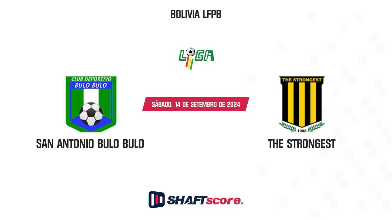 Palpite: San Antonio Bulo Bulo vs The Strongest