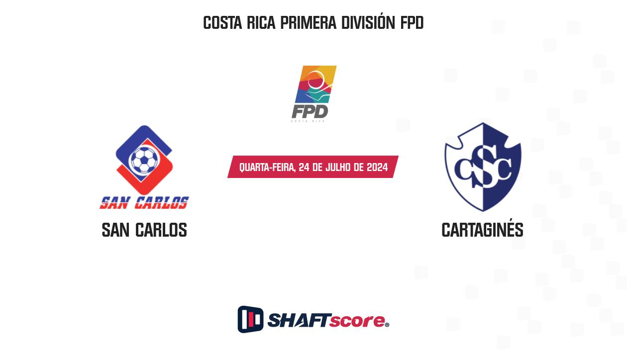 Palpite: San Carlos vs Cartaginés