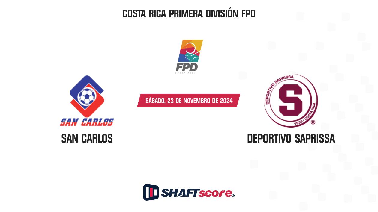 Palpite: San Carlos vs Deportivo Saprissa