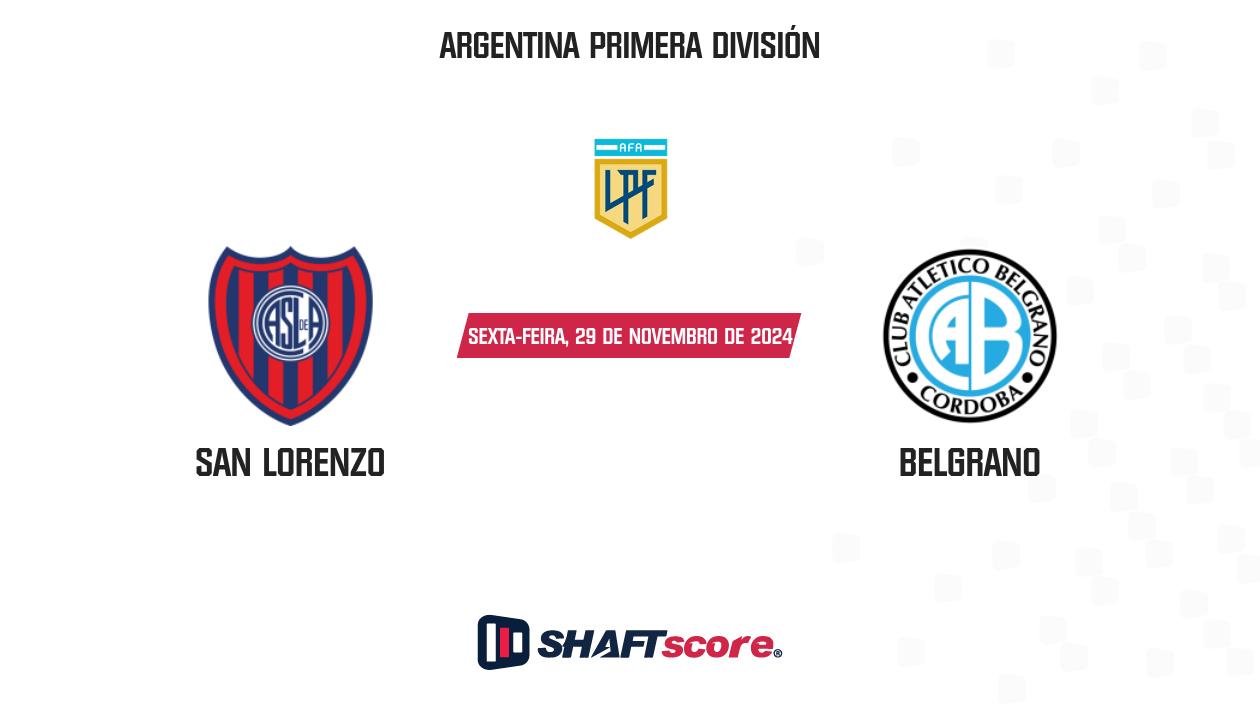 Palpite: San Lorenzo vs Belgrano