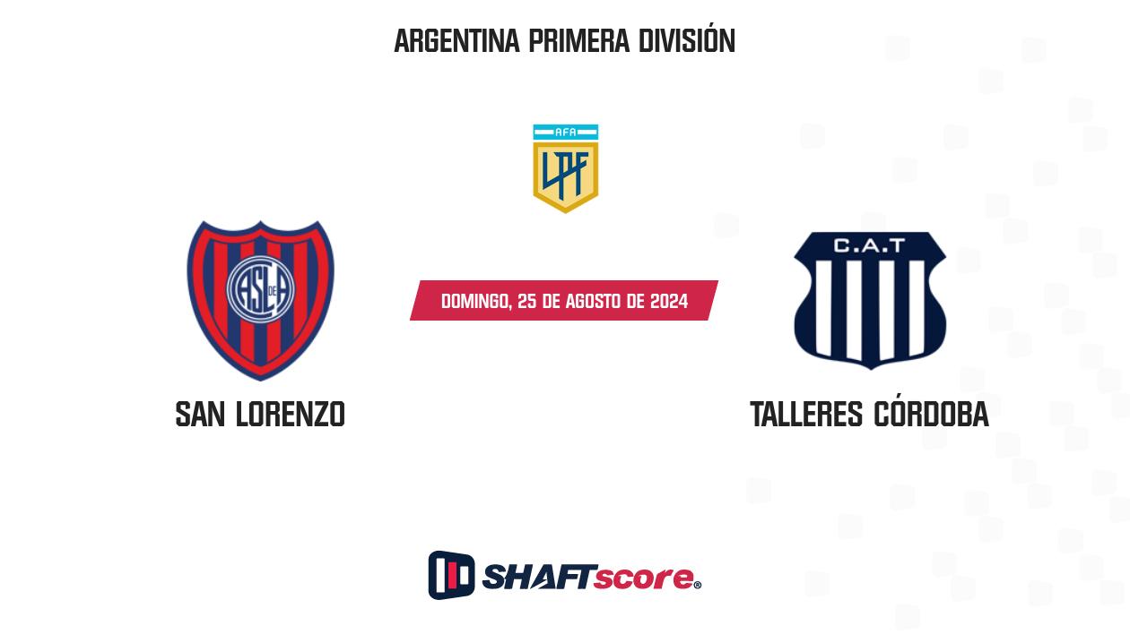 Palpite: San Lorenzo vs Talleres Córdoba