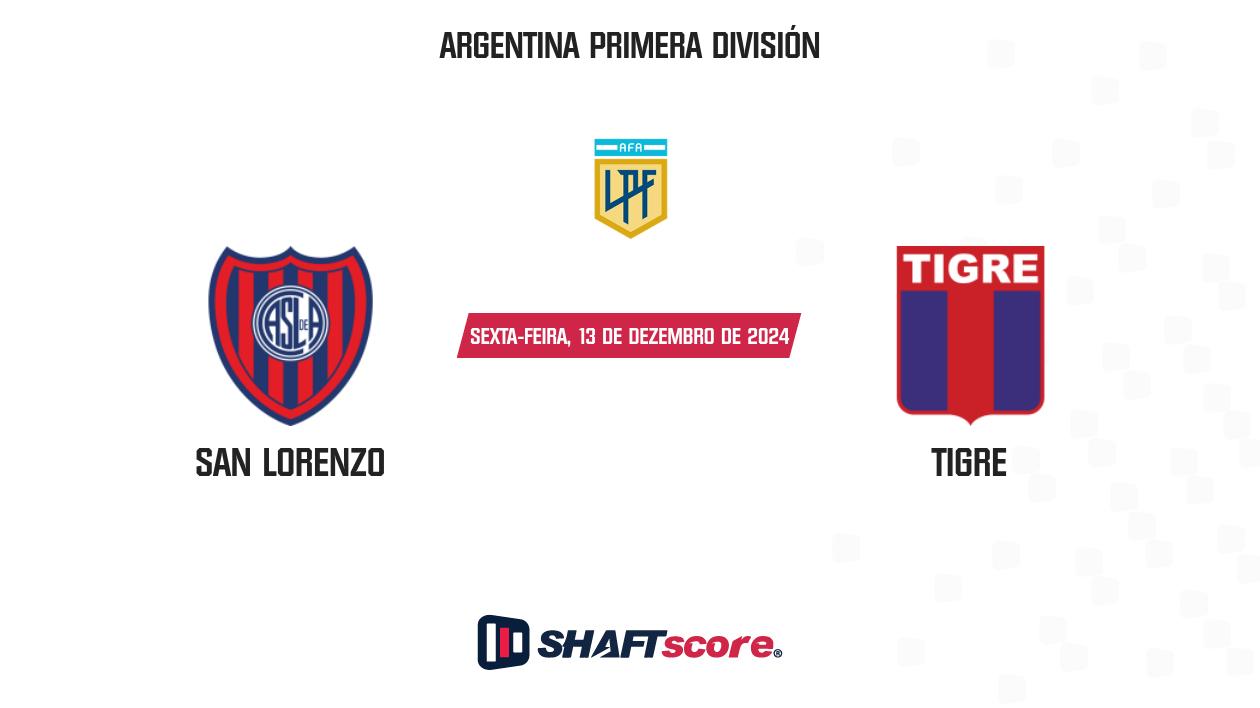 Palpite: San Lorenzo vs Tigre