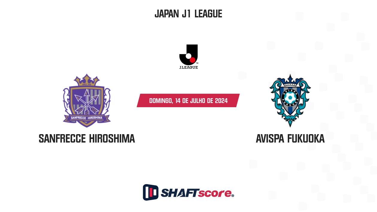 Palpite: Sanfrecce Hiroshima vs Avispa Fukuoka