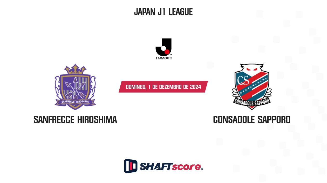 Palpite: Sanfrecce Hiroshima vs Consadole Sapporo