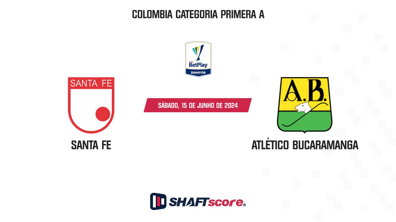 Palpite: Santa Fe vs Atlético Bucaramanga