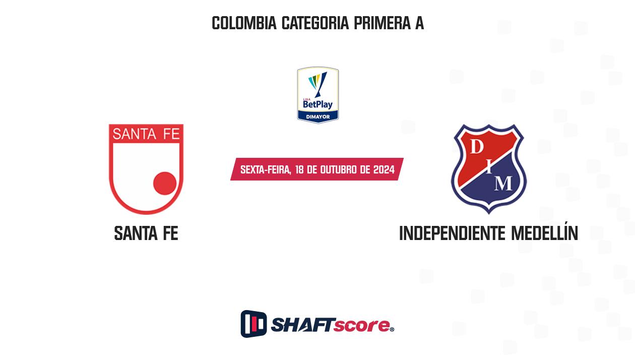 Palpite: Santa Fe vs Independiente Medellín