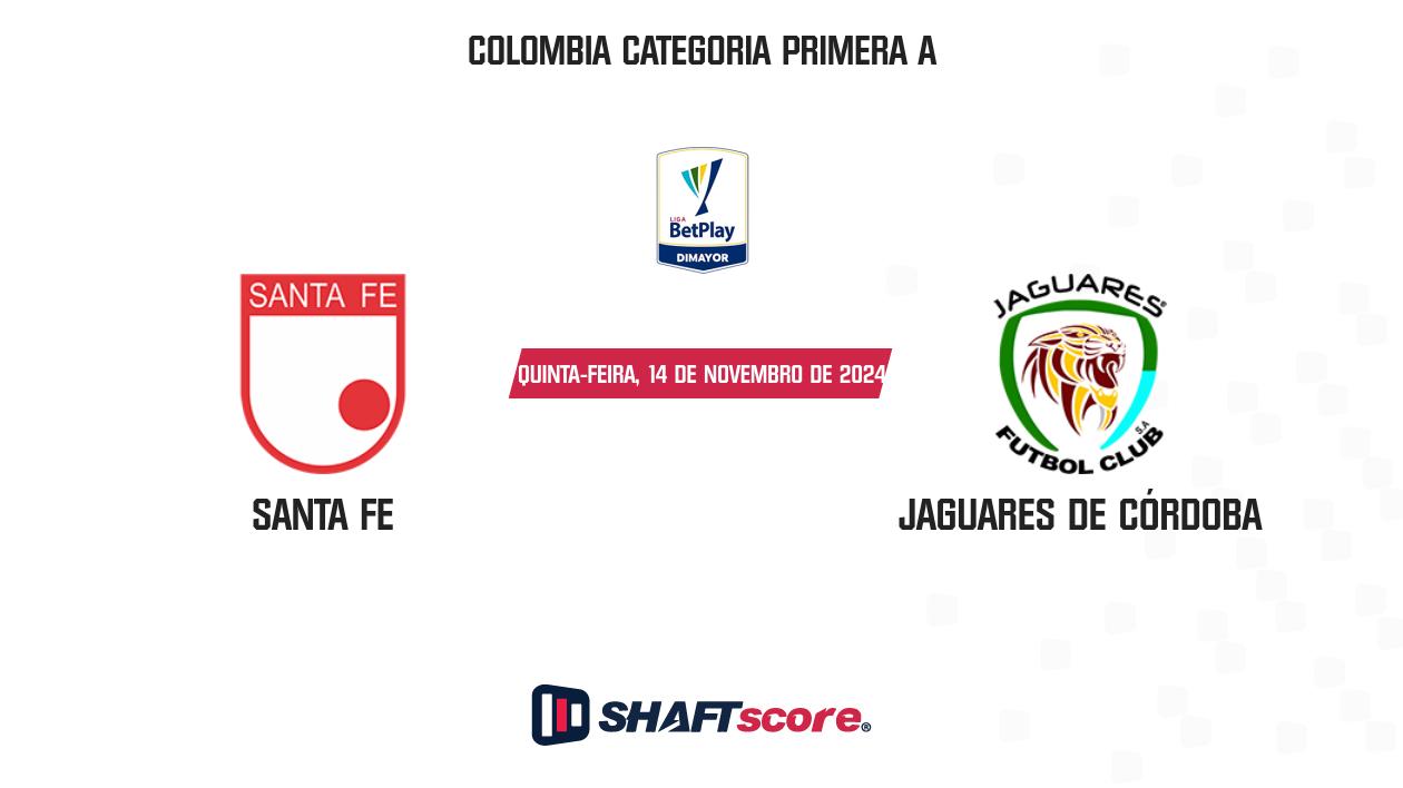 Palpite: Santa Fe vs Jaguares de Córdoba