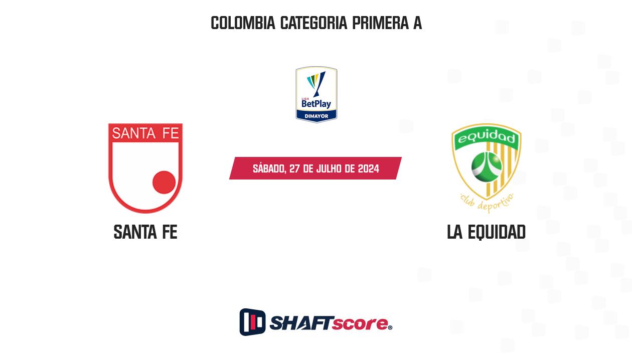 Palpite: Santa Fe vs La Equidad