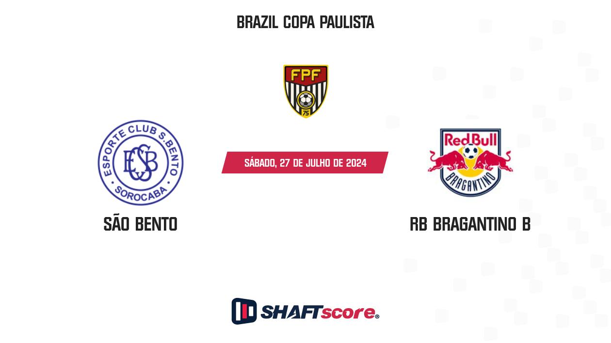 Palpite: São Bento vs RB Bragantino B