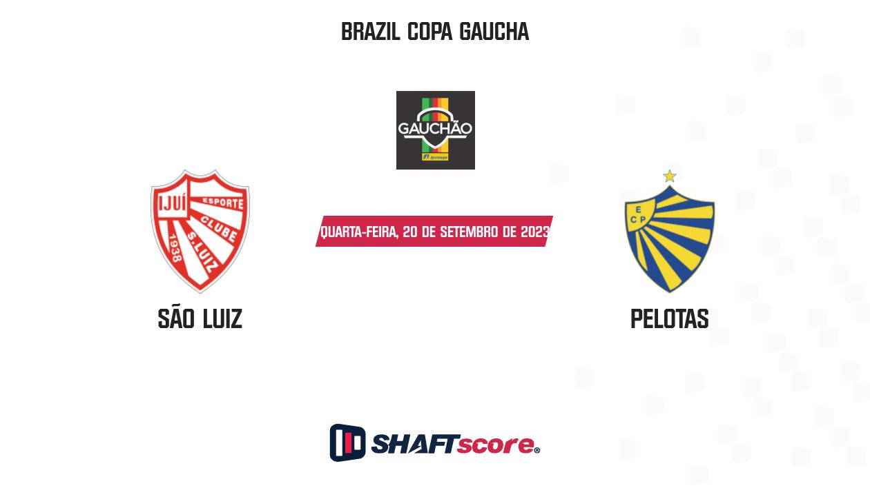 Prognóstico, palpite e dicas: São Luiz vs Pelotas