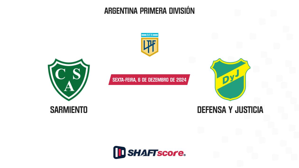 Palpite: Sarmiento vs Defensa y Justicia