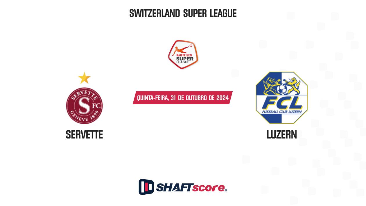 Palpite: Servette vs Luzern