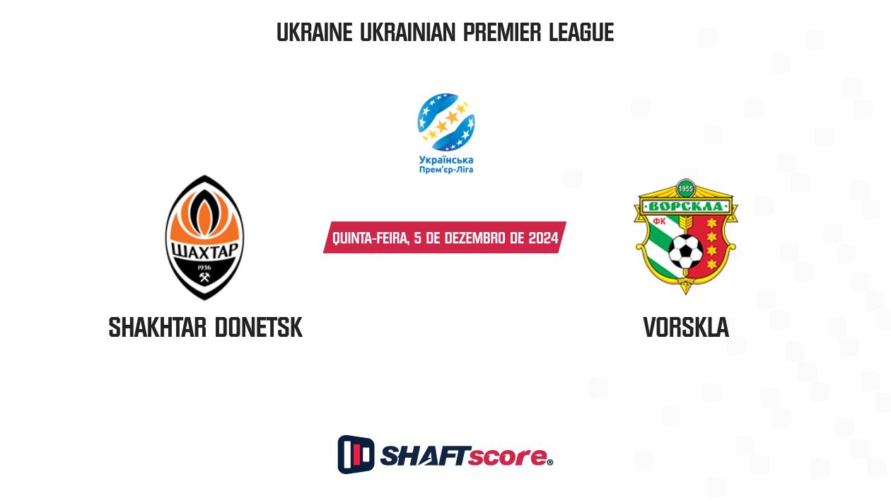 Palpite: Shakhtar Donetsk vs Vorskla