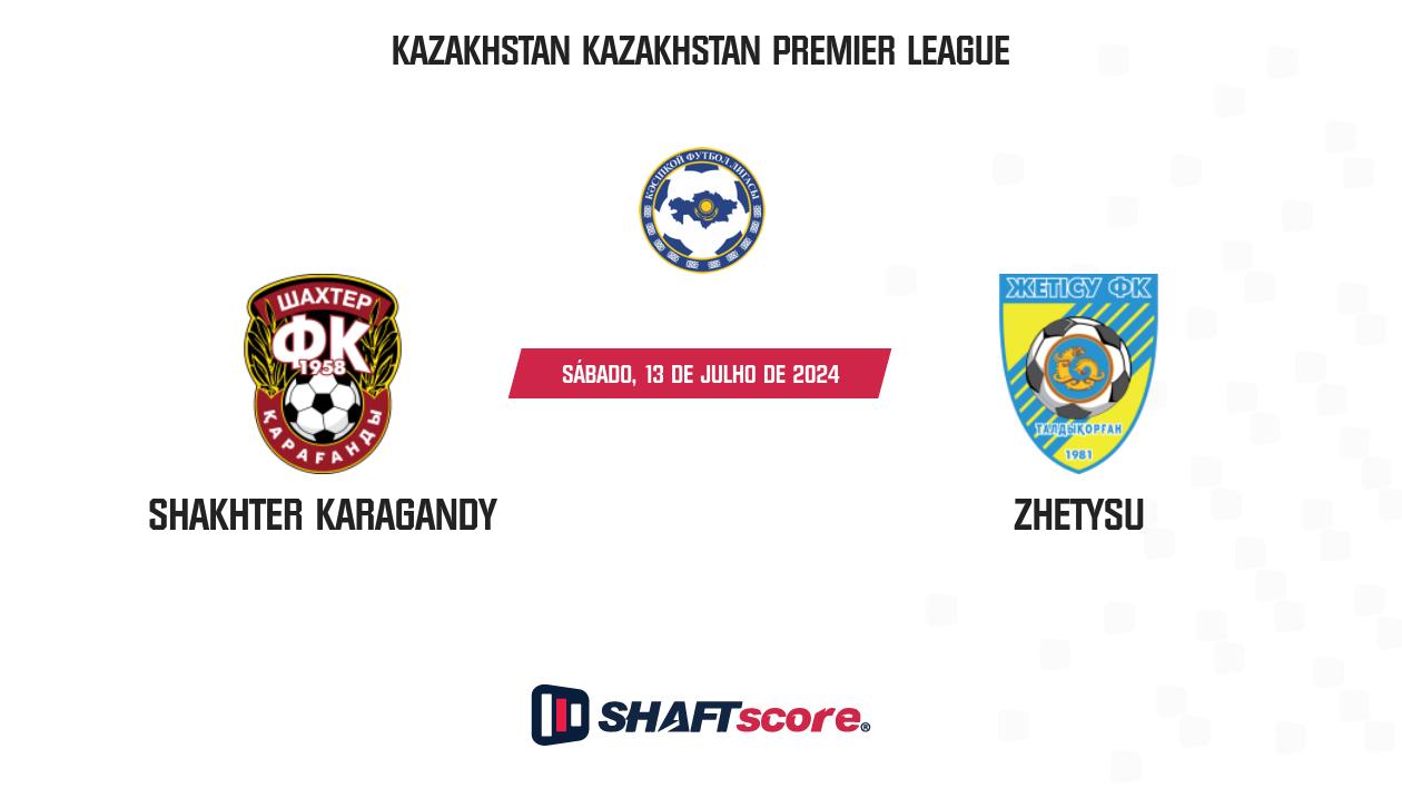 Palpite: Shakhter Karagandy vs Zhetysu