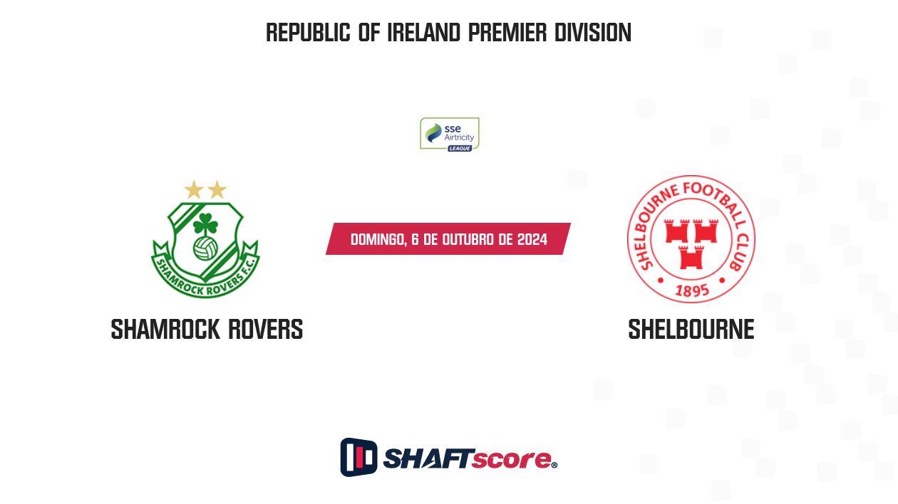 Palpite: Shamrock Rovers vs Shelbourne