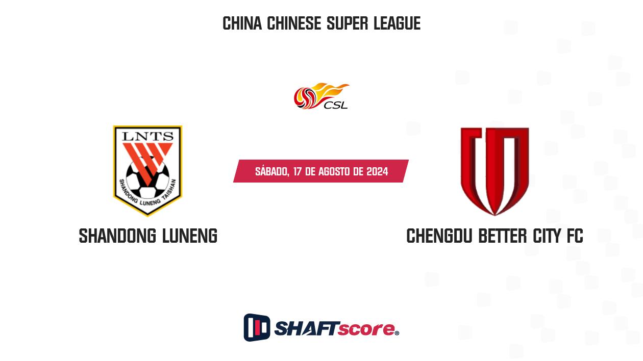 Palpite: Shandong Luneng vs Chengdu Better City FC